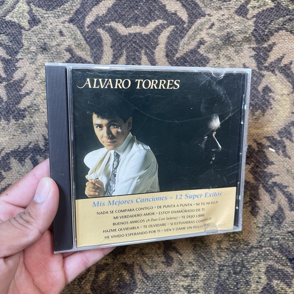 Cd Alvaro Torres Mis Mejores Canciones 12 Super Exitos